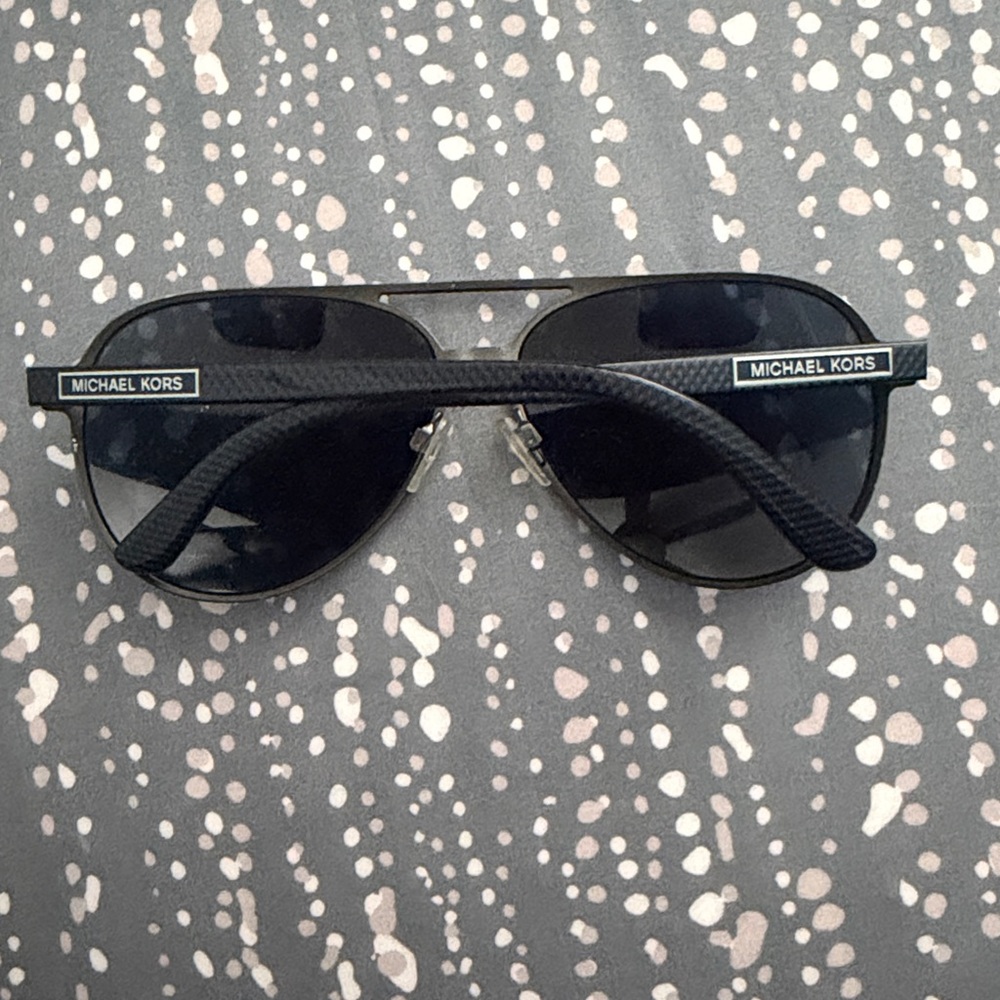 Men’s Michael Kors Dark Blue Aviator Sunglasses - Picture 2 of 5